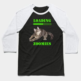 Loading Zoomies Tabby Kitten Baseball T-Shirt